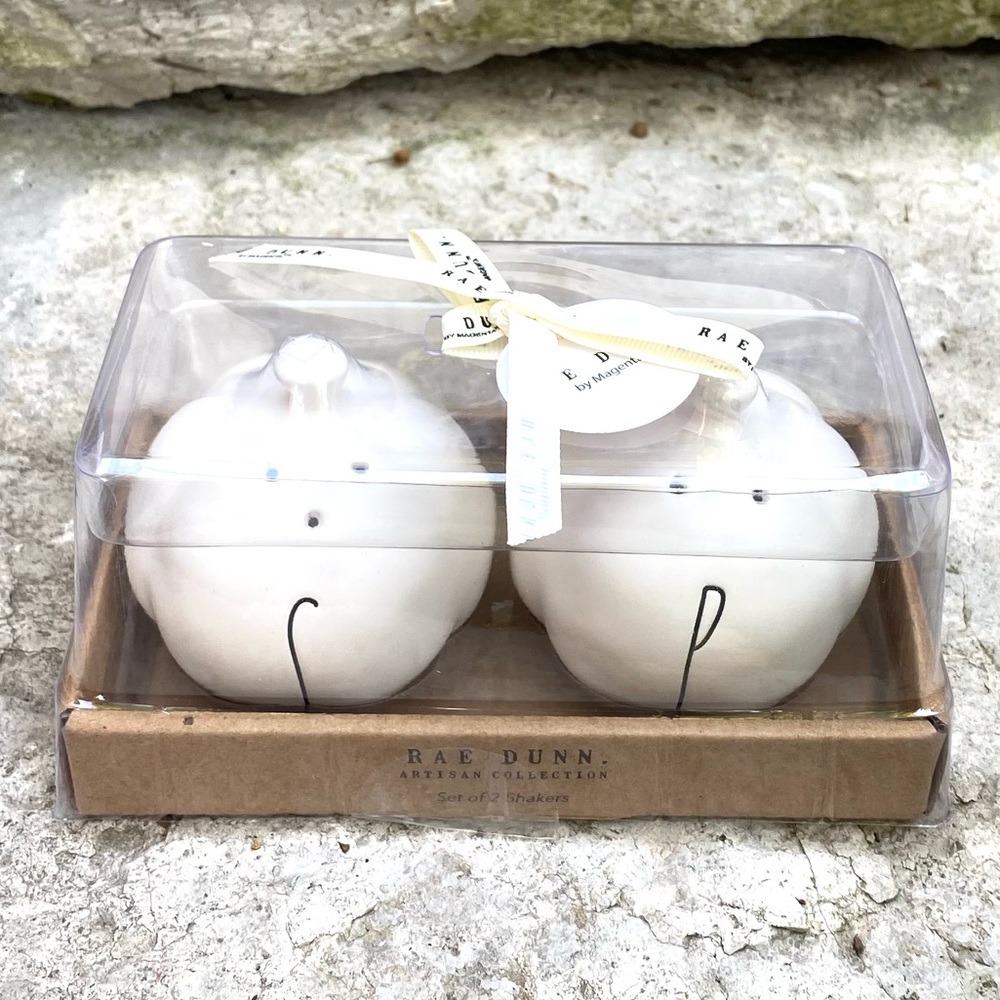 Rae Dunn Salt and Pepper Pumpkin Shakers